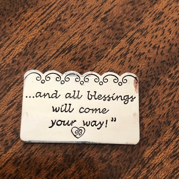 NWT Brighton HEART NOTES inspirational note and envelope necklace - Picture 5 of 14